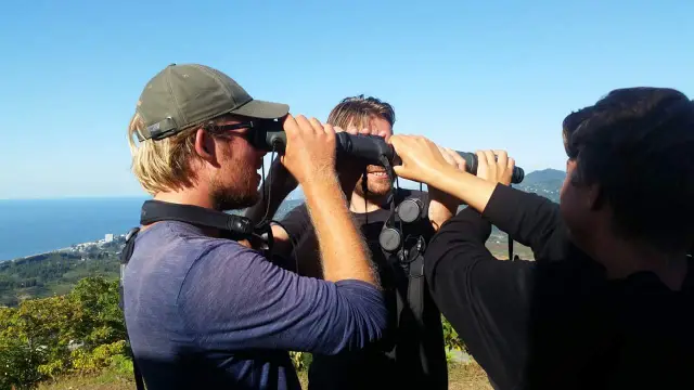 Your perspective on the world will change when looking through not one, but four binoculars